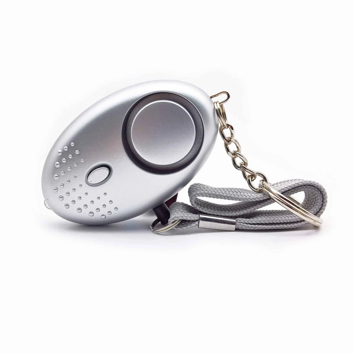 140dB Personal Safety Alarm Keychain — Emergency SOS Siren with LED Light
