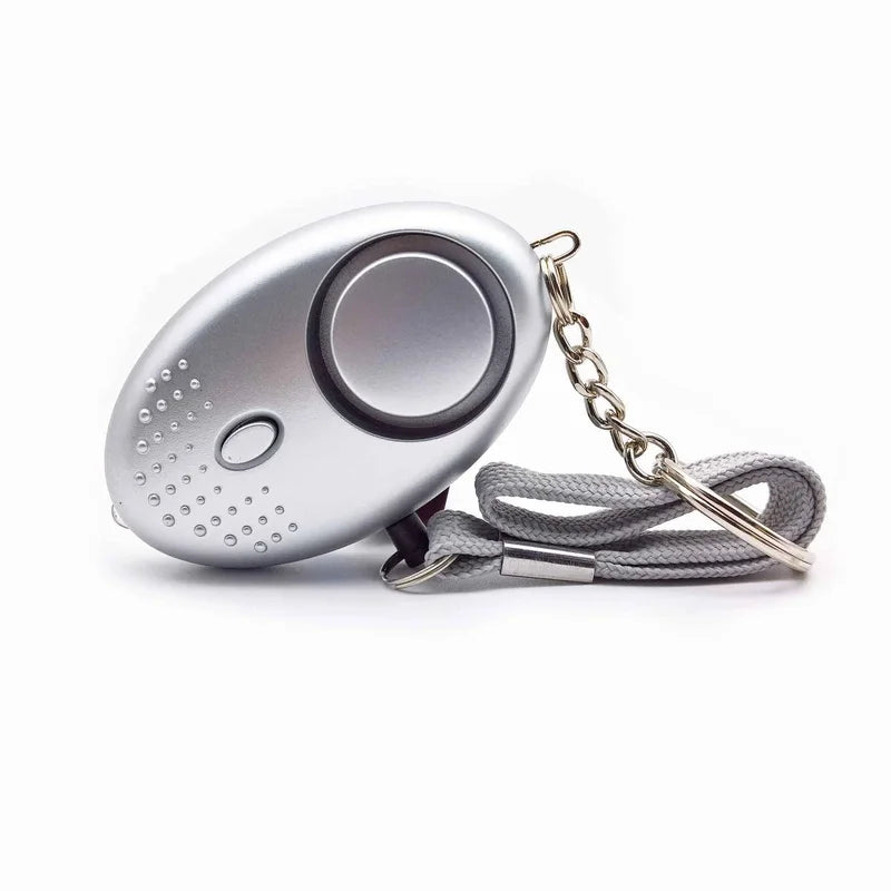 140dB Personal Safety Alarm Keychain — Emergency SOS Siren with LED Light