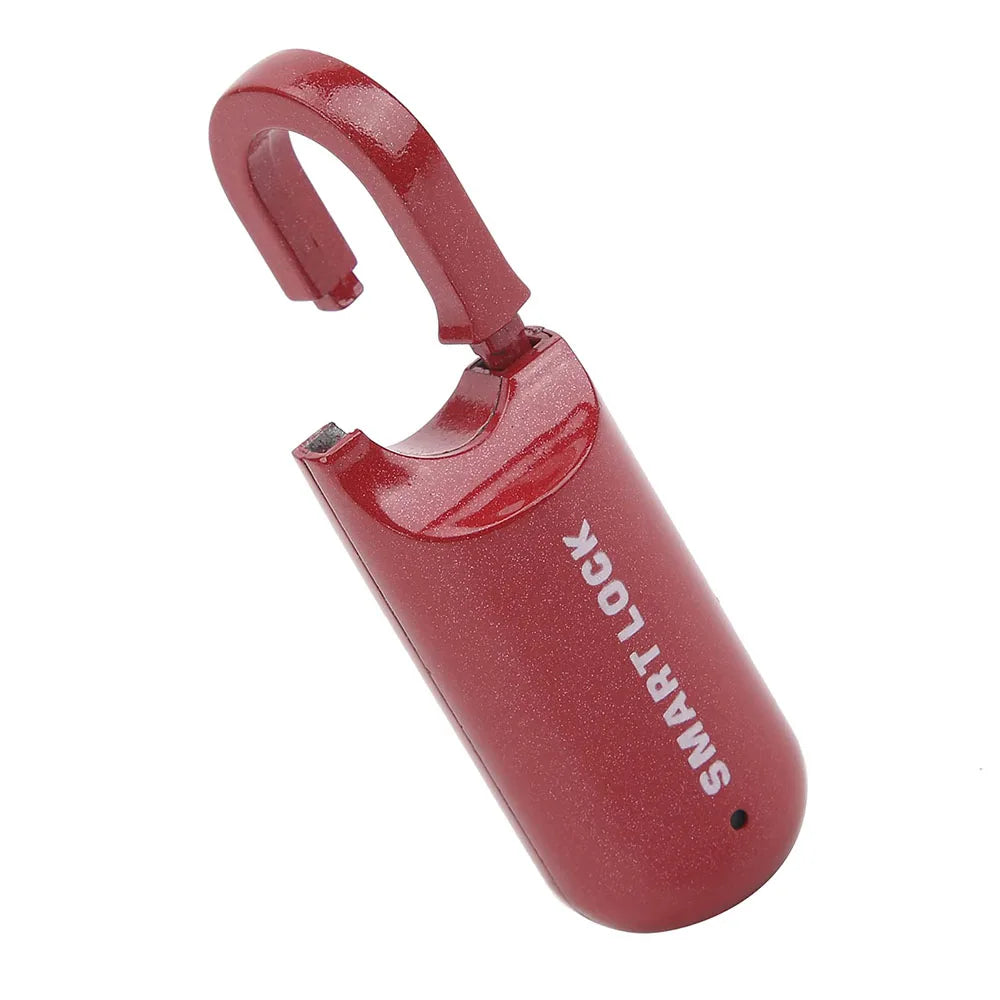 Fingerprint Smart Padlock — Waterproof, USB Rechargeable, 0.2-Second Unlock