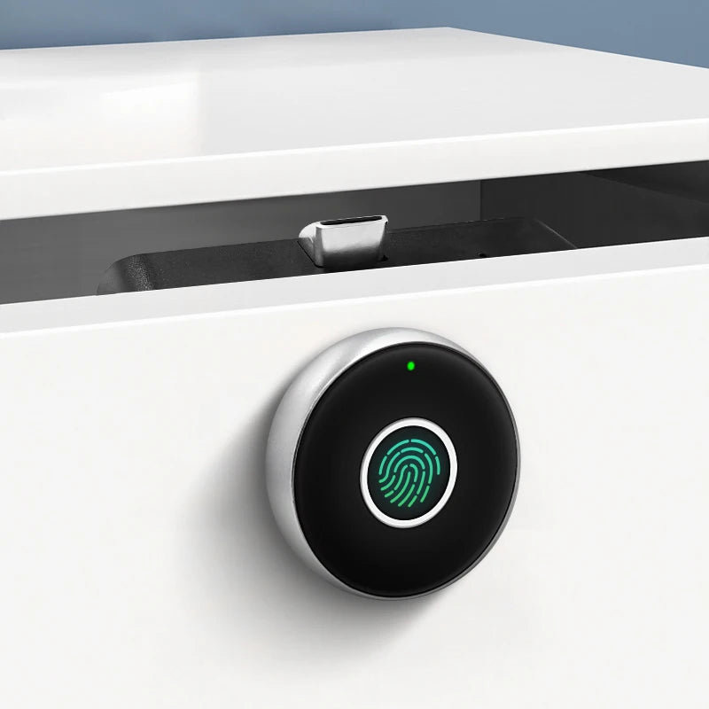 Fingerprint Cabinet Lock — Biometric Drawer & Cabinet Security, No App Required