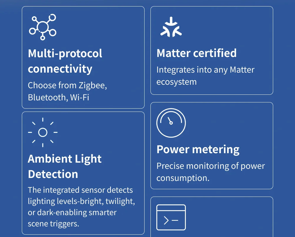 Shelly Plug US Gen4 – WiFi/Bluetooth/Zigbee Smart Outlet with Power Monitoring