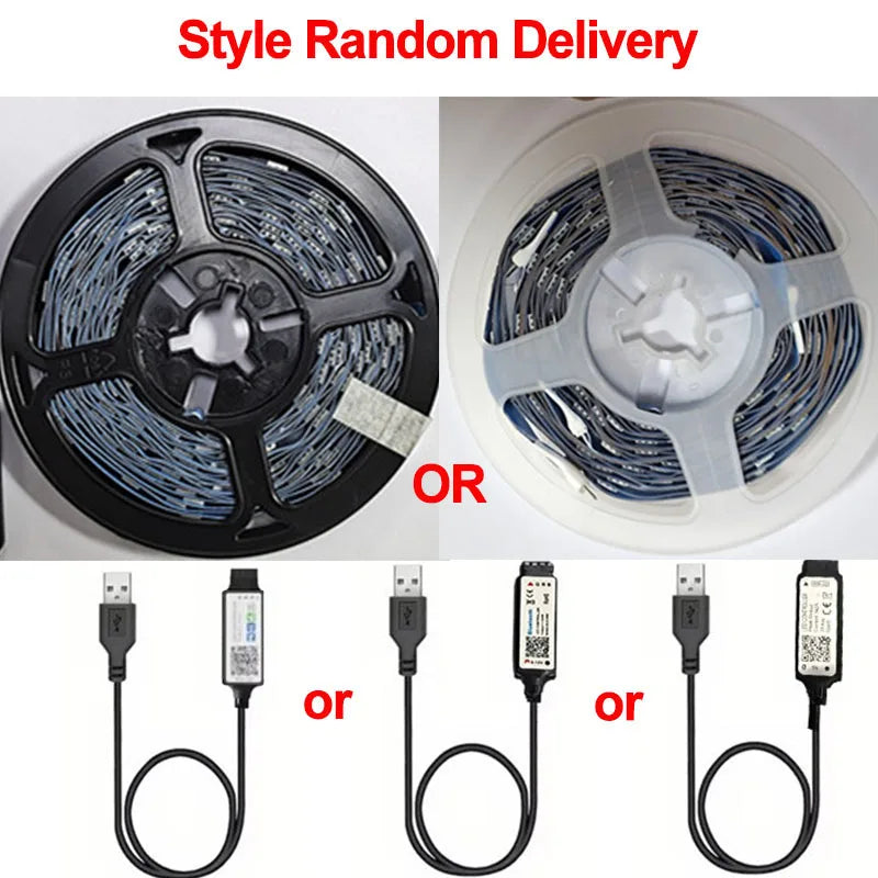USB Bluetooth LED Strip Light – Music Sync, App + Remote Control, RGB 5050