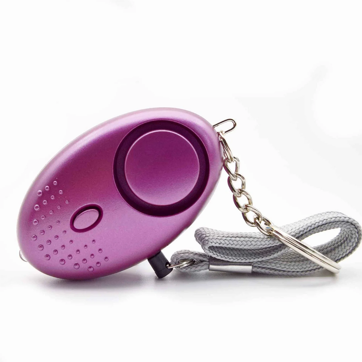 140dB Personal Safety Alarm Keychain — Emergency SOS Siren with LED Light