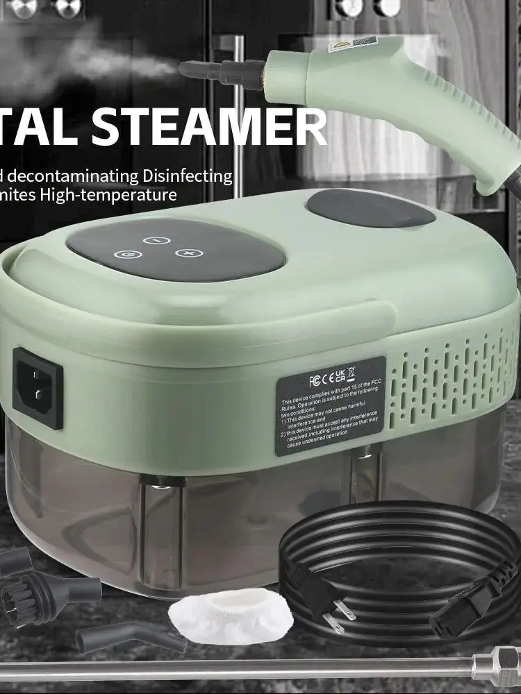 High-Power Digital Steam Cleaner — 2800W, Heavy-Duty Kitchen & Multi-Surface Cleaning