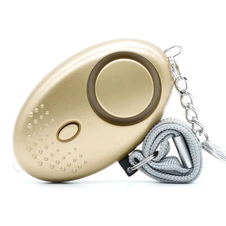 140dB Personal Safety Alarm Keychain — Emergency SOS Siren with LED Light