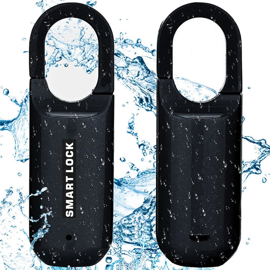 Fingerprint Smart Padlock — Waterproof, USB Rechargeable, 0.2-Second Unlock