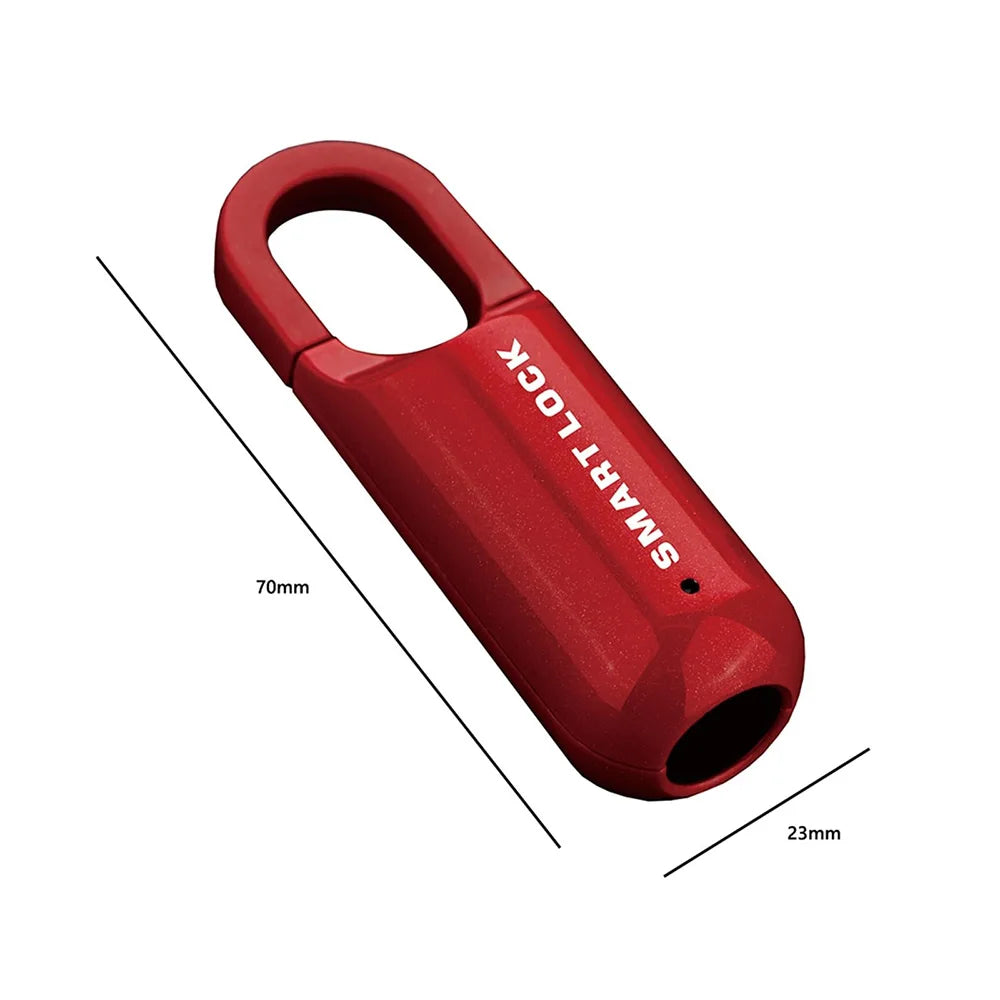 Fingerprint Smart Padlock — Waterproof, USB Rechargeable, 0.2-Second Unlock