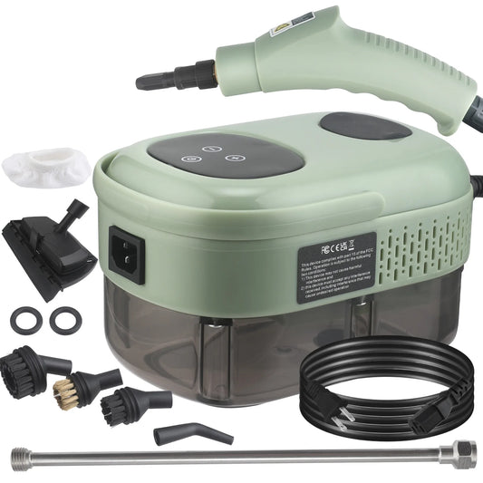 High-Power Digital Steam Cleaner — 2800W, Heavy-Duty Kitchen & Multi-Surface Cleaning