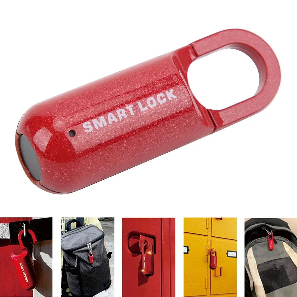 Fingerprint Smart Padlock — Waterproof, USB Rechargeable, 0.2-Second Unlock