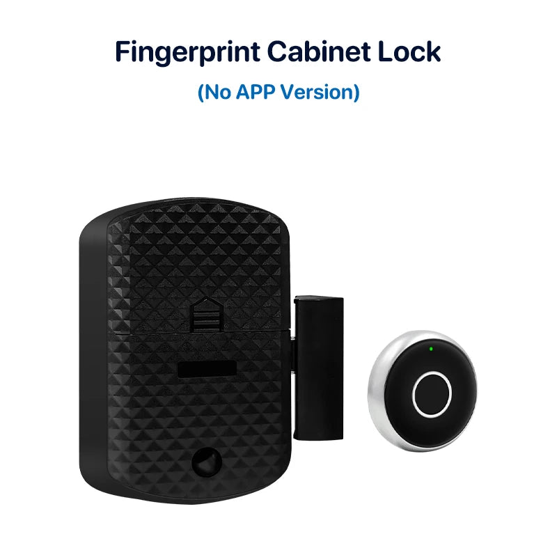 Fingerprint Cabinet Lock — Biometric Drawer & Cabinet Security, No App Required