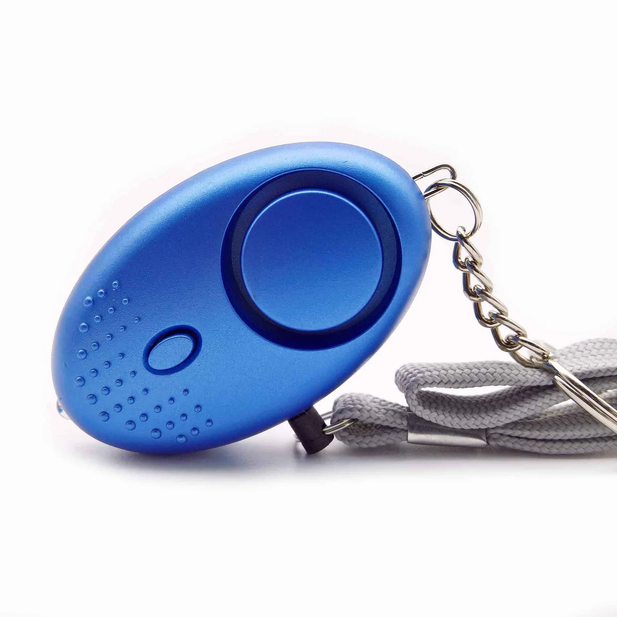 140dB Personal Safety Alarm Keychain — Emergency SOS Siren with LED Light