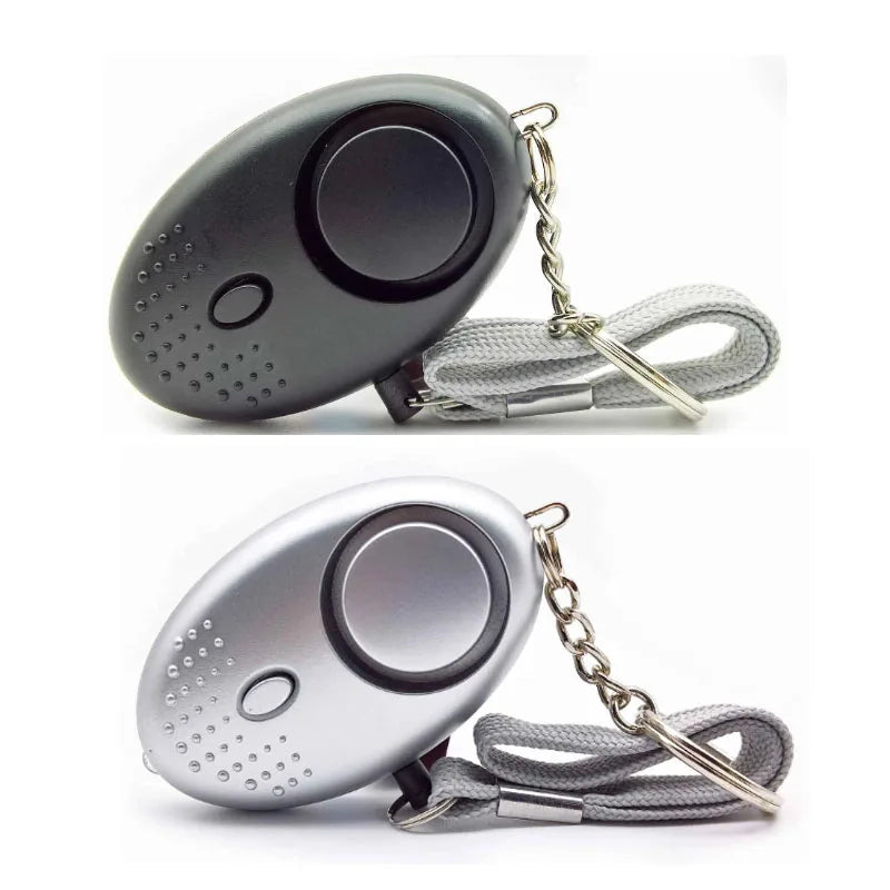 140dB Personal Safety Alarm Keychain — Emergency SOS Siren with LED Light
